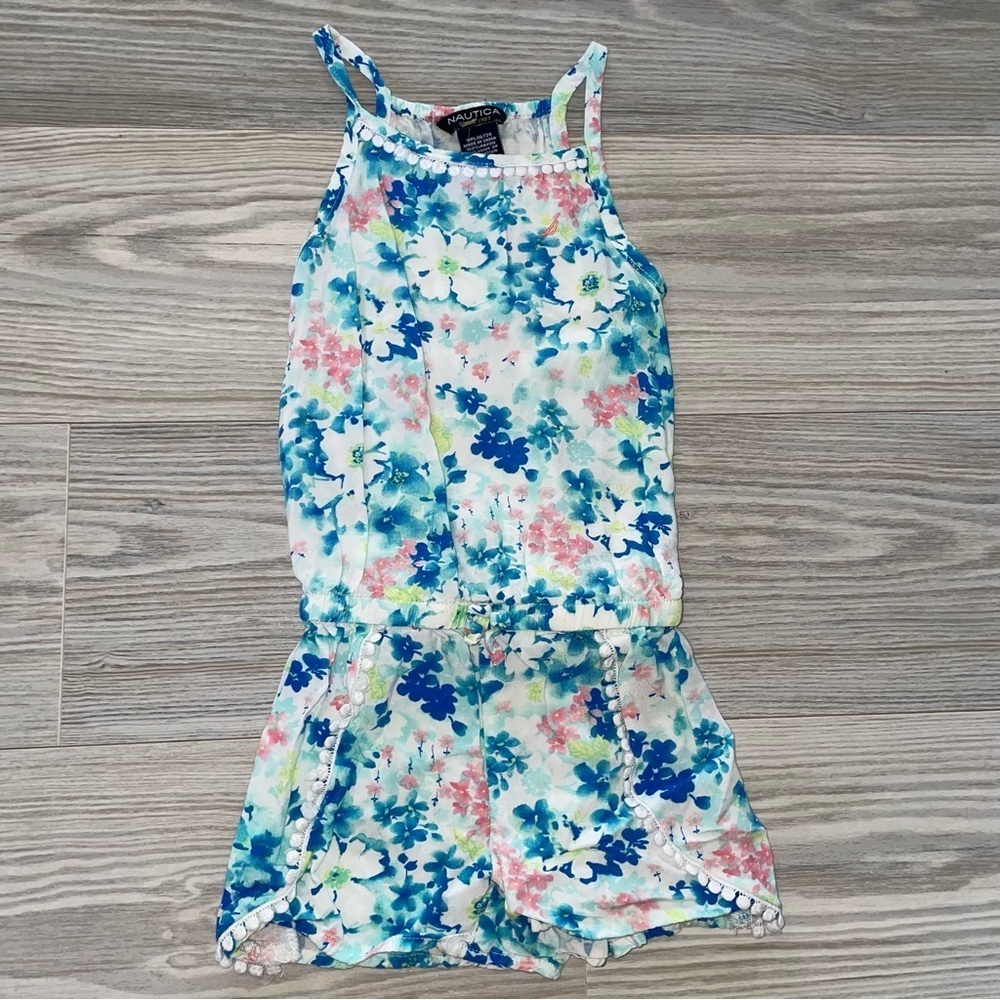 ⭐ Nautica Baby Girls 1-Piece Summer Romper 12M ⭐